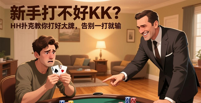 新手打不好KK？HH扑克教你打好大牌，告别一打就输