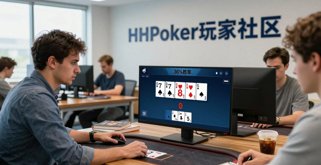 HHPoker玩家社区：活用训练工具从新手进阶稳健型玩家