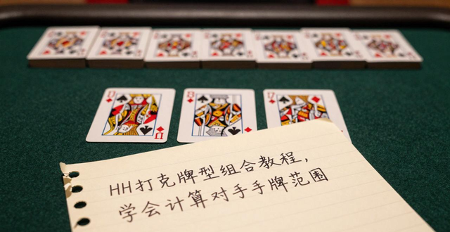 HH扑克牌型组合教程，学会计算对手手牌范围