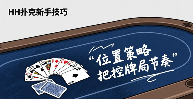 新手学HH扑克必看！几个基础技巧攻略让你快速入门