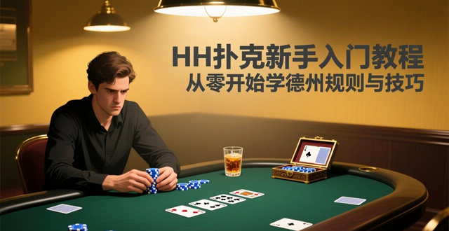 HH扑克新手入门教程 从零开始学德州规则与技巧