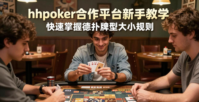 hhpoker合作平台新手教学 快速掌握德扑牌型大小规则