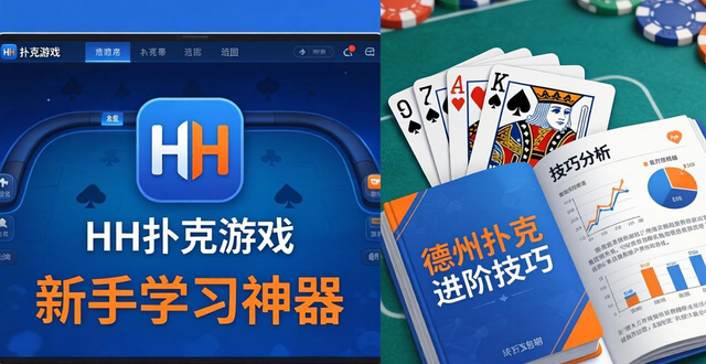 HH扑克游戏下载：德州扑克新手学习神器，免费练牌技