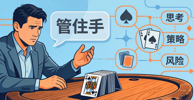 hhpoker新手教程：德州扑克不是靠运气，建立自己的思考框架
