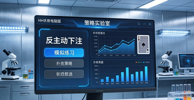 HH扑克电脑版 德州扑克学习软件 新手入门技巧与复盘分析指南