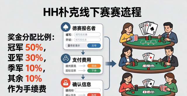 HH扑克线下赛事怎么报名参加 德州扑克现场比赛规则教学