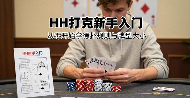 HH扑克新手入门 从零开始学德扑规则与牌型大小