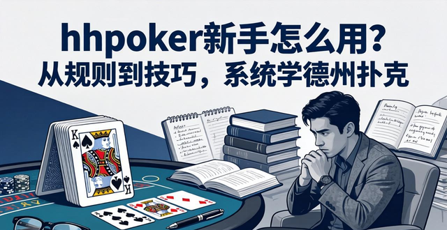 hhpoker新手怎么用？从规则到技巧，系统学德州扑克
