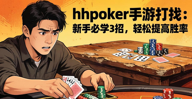 hhpoker游戏技巧：新手必学3招，轻松提高胜率