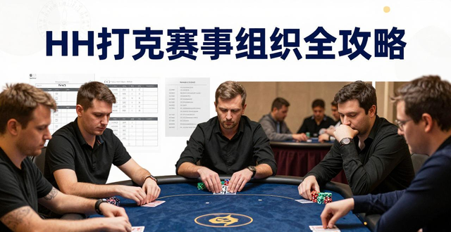 HH扑克赛事组织全攻略 从零基础到参与实战的实用指南