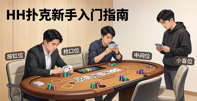 HH扑克新手入门指南 从零开始快速掌握德州扑克核心技巧
