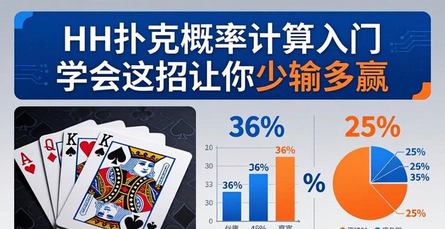 HH扑克概率计算入门 学会这招让你少输多赢