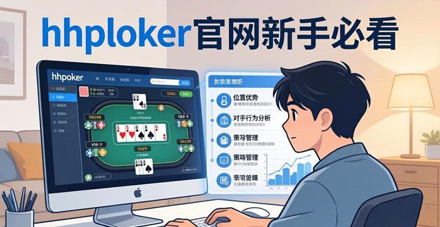 hhpoker官网新手必看 从下载安装到赢牌技巧一篇搞定