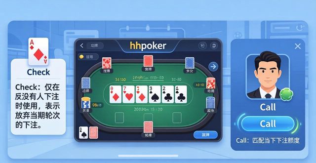 hhpoker新手入门教程 德州扑克从零开始轻松学