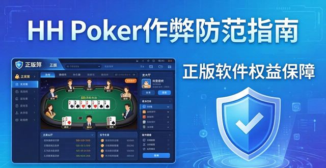 hhpoker作弊防范指南 保护你的公平竞技环境