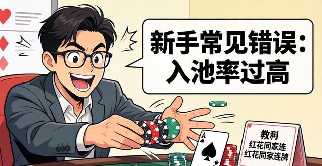 HH扑克新手入门零基础教学 从规则到技巧一篇看懂