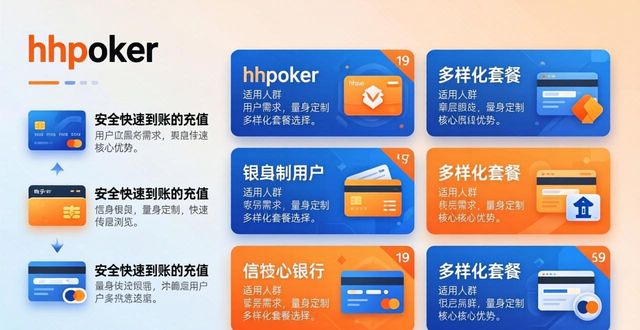 hhpoker充值方式详解：安全快速到账的3种方法