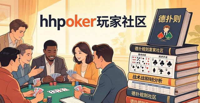 新手入门如何玩转hhpoker玩家社区 德扑学习社交圈指南