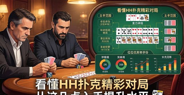 看懂HH扑克精彩对局 从这几点入手提升水平