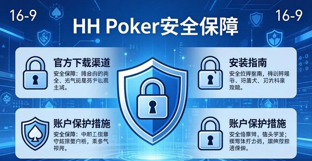 hhpoker安全保障从哪些方面入手 看完你就懂了