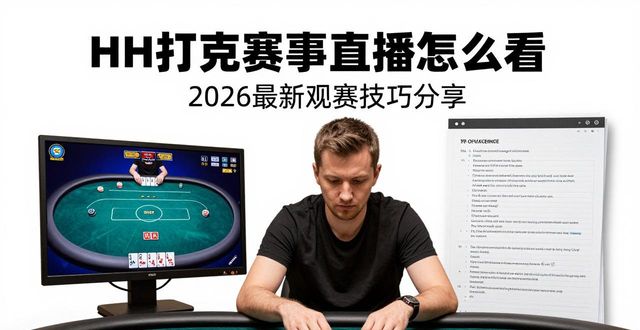 HH扑克赛事直播怎么看 2026最新观赛技巧分享