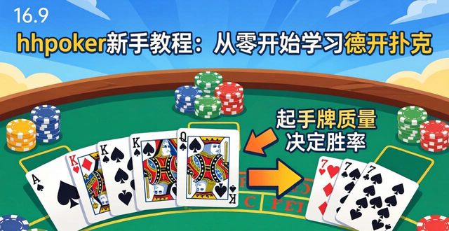 hhpoker新手教程：从零开始学习德州扑克