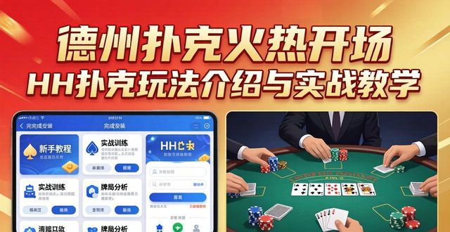 德州扑克火热开场 HH扑克玩法介绍与实战教学