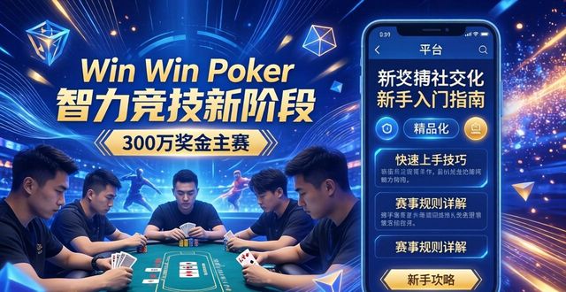 HH扑克在线平台新手必看 核心功能与实战技巧全攻略