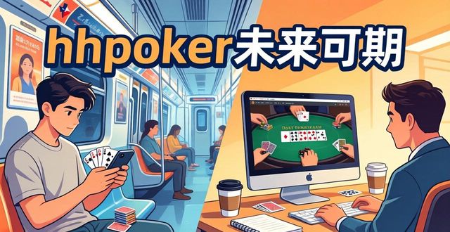 hhpoker未来可期 三大趋势引领德州扑克教学新方向