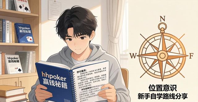 hhpoker赢钱秘籍 新手自学路线分享