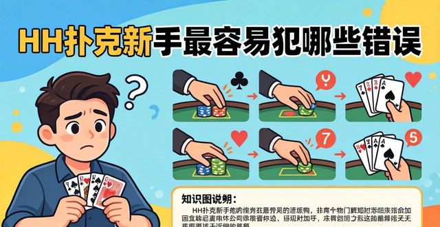 新手必备！HH扑克小白入门指南：从零开始学会德州扑克