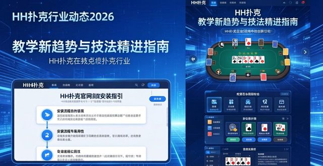 HH扑克行业动态2026：德州扑克教学新趋势与技法精进指南