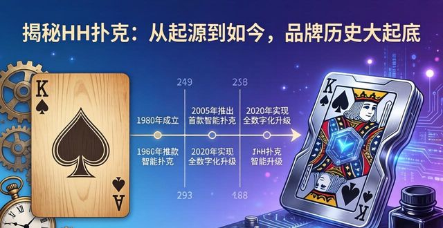 揭秘HH扑克：从起源到如今，品牌历史大起底