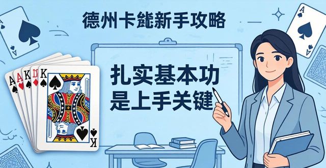新手玩转HH扑克：德州扑克技巧攻略从零到一