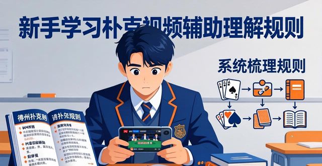 HH扑克比赛视频观看和入门进阶完整指南 新手德州扑克学习超实用工具