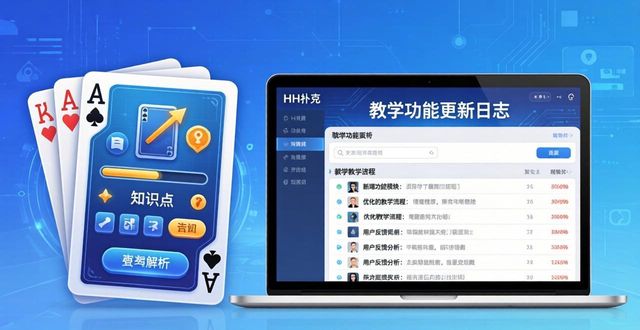深度解析HH扑克最新版本：更新日志中的亮点与教学价值