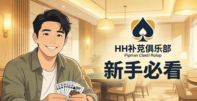 HH扑克俱乐部究竟怎么玩 新手加入必看指南