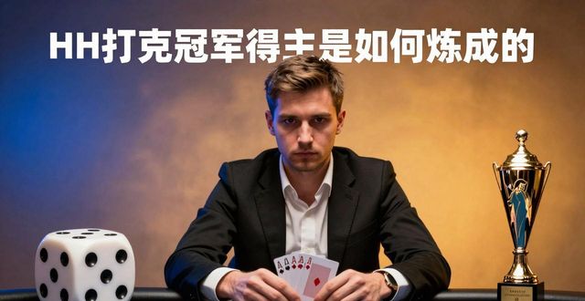 HH扑克冠军得主是如何炼成的