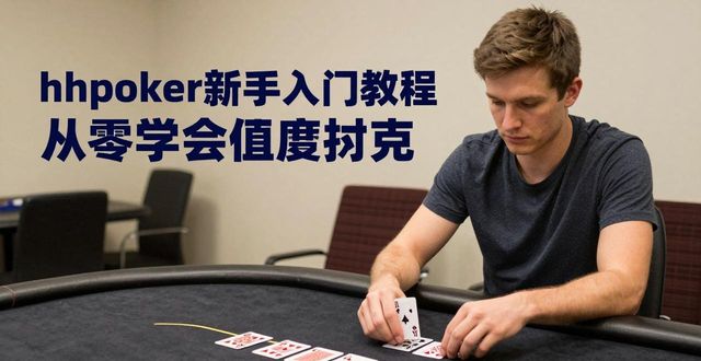 hhpoker新手入门教程 从零学会德州扑克