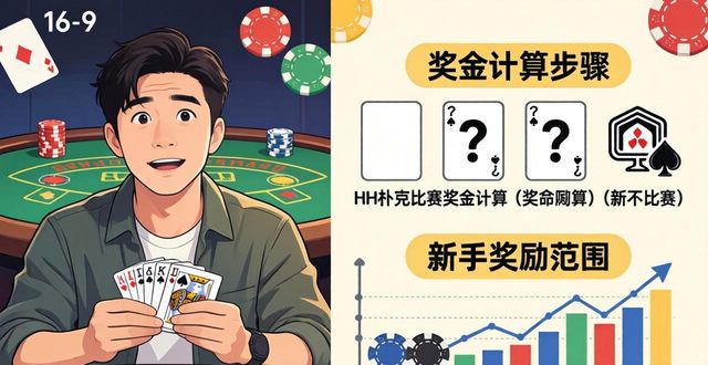 HH扑克比赛奖金怎么算 新手能拿多少奖励