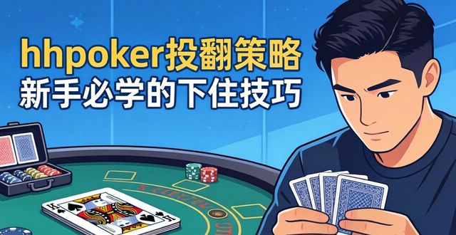 hhpoker投注策略 新手必学的下注技巧