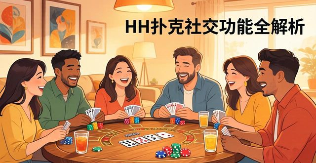 HH扑克社交功能全解析 和朋友一起玩德州扑克