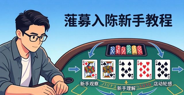 hhpoker新手教程：从零开始的德州扑克入门指南