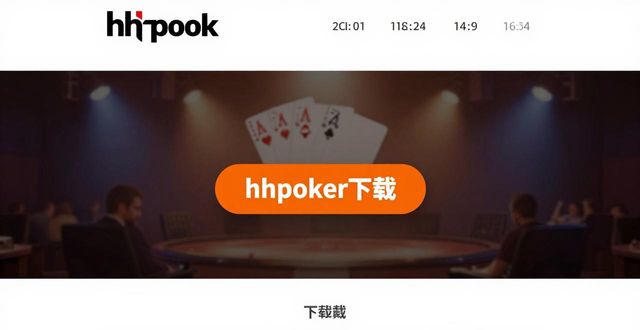 hhpoker官网是什么 一文看懂官方功能和下载方法