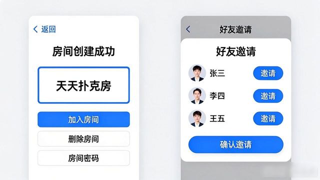 HH扑克好友对战怎么开房 好友局设置全流程详解