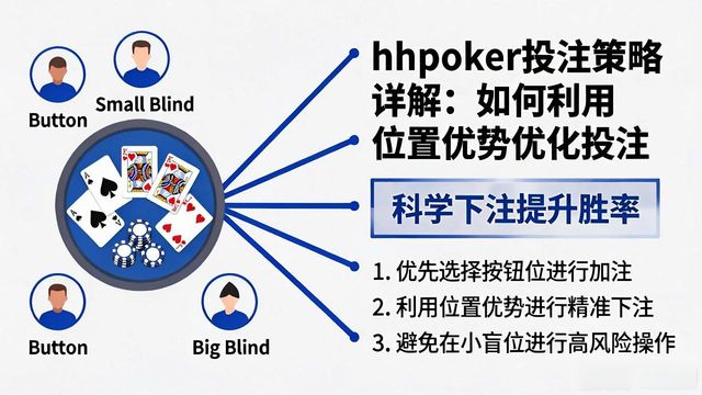 hhpoker投注策略详解：新手如何科学下注提升胜率