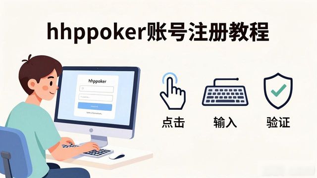 hhpoker账号如何注册 新手快速完成hhpoker账号注册