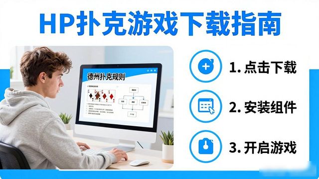HH扑克游戏下载指南：三步安装，轻松开始练牌