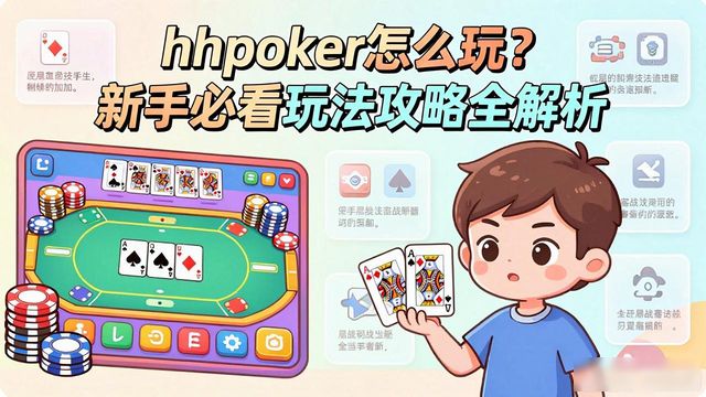 hhpoker怎么玩？新手必看玩法攻略全解析