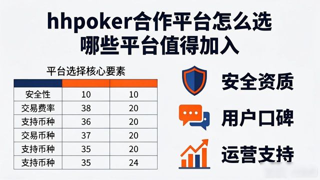 hhpoker合作平台怎么选 哪些平台值得加入